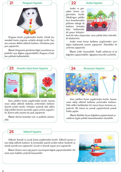Okul Öncesi Sanat Etkinlik Dünyam (4-5-6 Yaş)