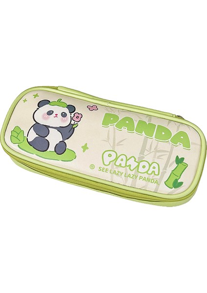 Sevimli Karikatür Panda Kalem Kutusu (Yurt Dışından)