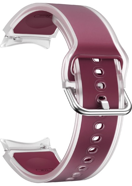 Samsung Galaxy Watch Fe/7/6/5/4 Şeffaf Tasarım Ayarlanabilir Silikon Kayış (Yurt Dışından) modelleri