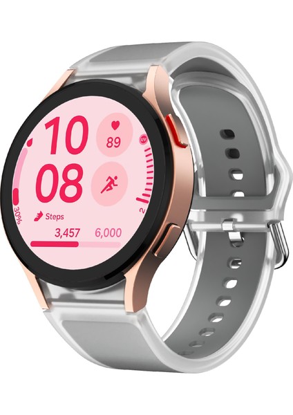 Samsung Galaxy Watch Fe/7/6/5/4 Şeffaf Tasarım Ayarlanabilir Silikon Kayış (Yurt Dışından) fiyatları