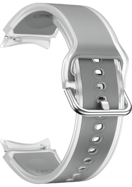 Samsung Galaxy Watch Fe/7/6/5/4 Şeffaf Tasarım Ayarlanabilir Silikon Kayış (Yurt Dışından) modelleri