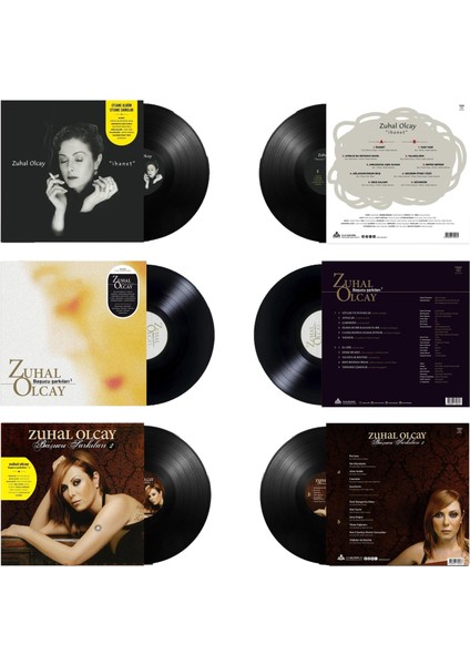 Zuhal Olcay - Başucu 1 - Başucu 2 - Ihanet (3 Plak Özel Set )