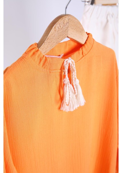 Babyhola Pamuk Bluz Kot Pantolon Kız Erkek Çocuk Salaş Takım Beyaz 1629 modelleri