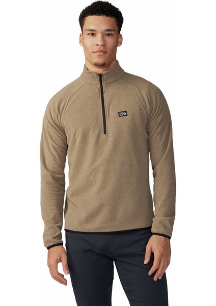 Microchill 1/4 Zip Pullover Erkek Polar Üst