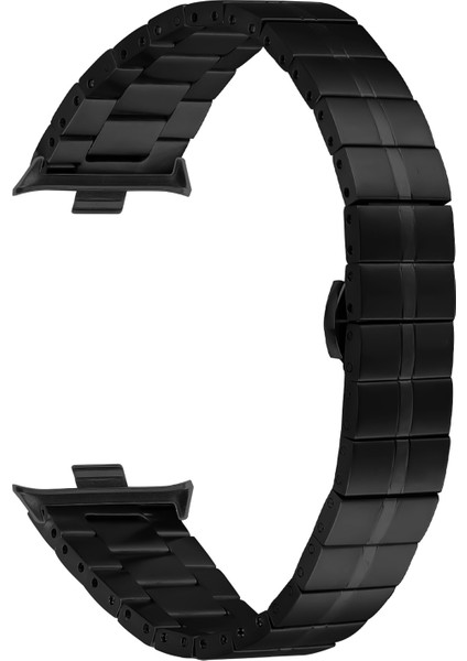 Xiaomi Smart Band 8 Pro Paslanmaz Çelik Yedek Bilek Bandı (Yurt Dışından)