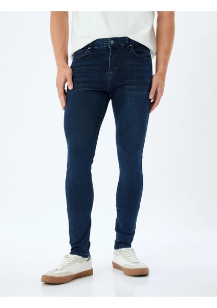 5WAM40084ID Fa6 Indıgo Stone Erkek Pantolon modelleri