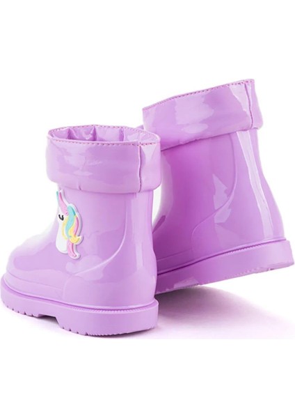 Bimbi Unicornio Malva Mor Çocuk Kar Bot Çizme W10253-018 modelleri