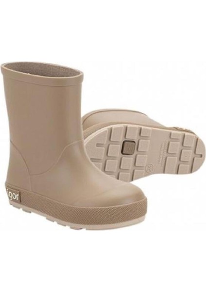 Yogi Dk Elmwood Çocuk Yağmur Bot Çizme Sütlü Kahve W10294-256 V3