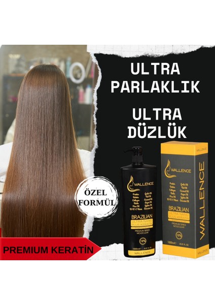 Krem Keratin Ekstra Düzlük Parlaklık 1000ML Hediyeli