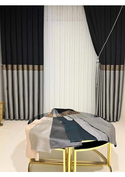 Noktalı 1/3 Sık Pile Tül Perde Apm modelleri