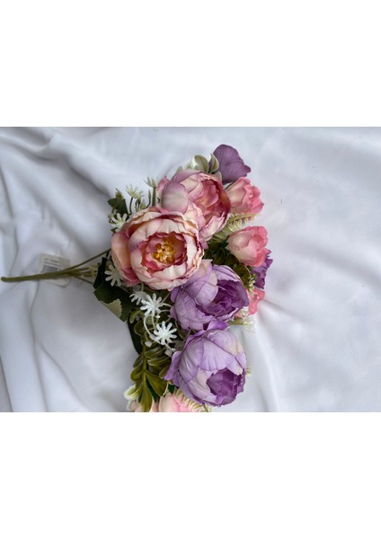 30 cm Küçük Boy Yapay Çiçek Dekor Çiçeği Masa Çiçeği Organizasyon Çiçeği Çiçek Buket Renkli Çiçek fırsatları