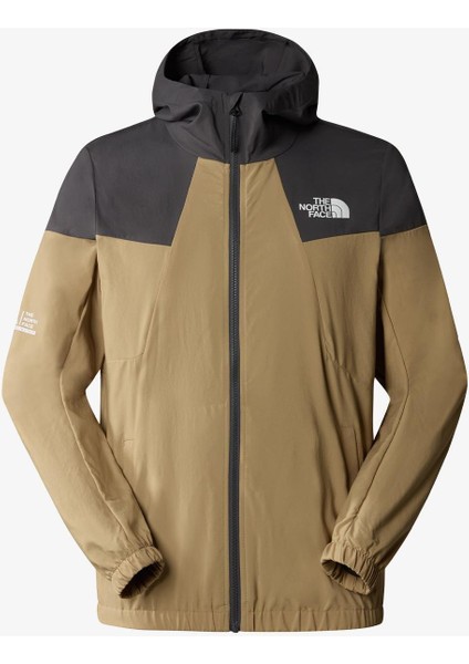 Athletıcs Wınd Erkek Gri Fermuarlı Üst NF0A87