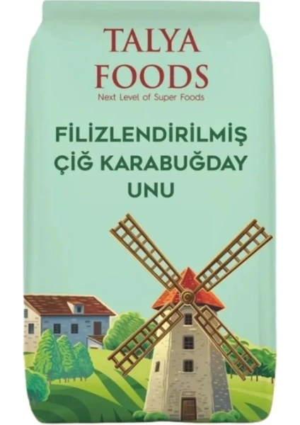 Glutensiz Filizlendirilmiş Çiğ Karabuğday Unu 1 kg