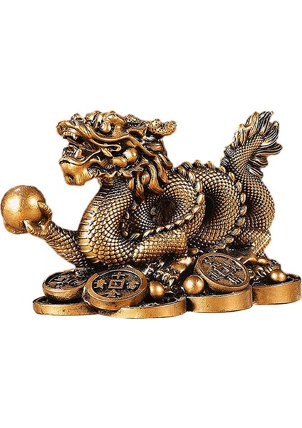 Çin Heykelciği Fengshui Dekorasyon Reçine Şınma Hediyesi (Yurt Dışından)