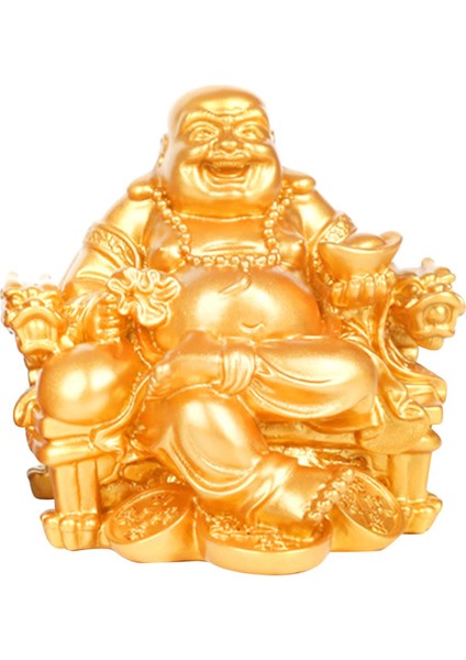 Reçine Buda Heykelleri Heykel Minyatür Figür Raf Koleksiyonu Altın (Yurt Dışından) fiyatları