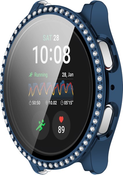 Samsung Galaxy Watch7 40MM Rhinestone Dekor Pc Izle Kılıfı Temperli Cam Filmi ile (Yurt Dışından) fiyatları