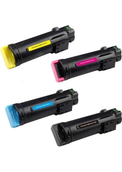 Tecpirnt Xerox Phaser 6510 Wc 6515 106R03488 Hc Uyumlu Muadil Toner Seti (4 Renk)