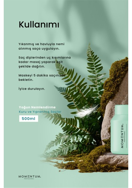 Saç Bakım Maskesi Intense Moisturizing 500 Ml