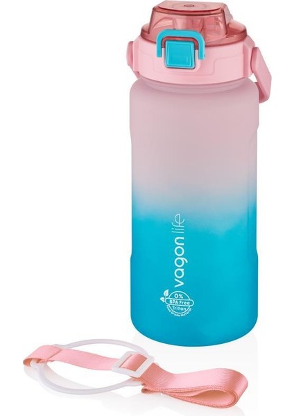 Su Matarası 1500ML VGN2213T Pembe Turkuaz