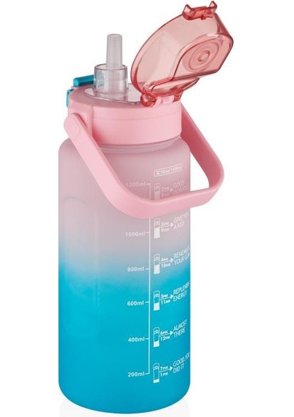 Su Matarası 1500ML VGN2213T Pembe Turkuaz