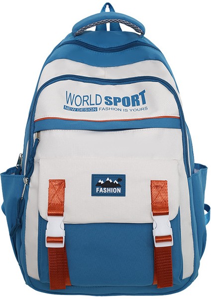 Üniversite Öğrencileri, Yakışıklı Lise Öğrencileri, Ortaokul Öğrencileri Için Okul Çantaları, Geniş Kapasiteli Sırt Çantaları, Kontrast Renkli Sırt Çantaları (Yurt Dışından)