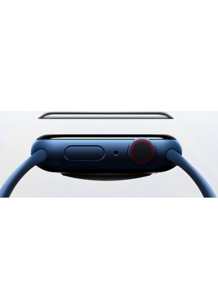 Apple Watch 10 46 mm Uyumlu Ekran Koruyucu 3D Tam Kapatan Kavisli Ppma Nano Cam