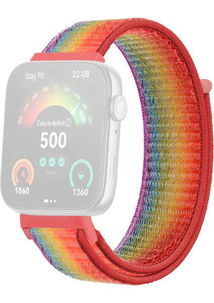 Huawei Watch Fit 3 Band Nefes Alabilir Örgülü Naylon Spor Ayarlanabilir Saat Kayışı (Yurt Dışından)