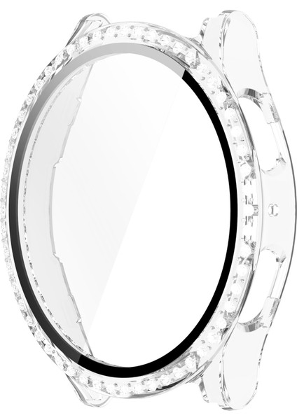 Samsung Galaxy Watch7 44MM Sert Pc Temperli Cam Filmli Tam Koruyucu Saat Kapağı (Yurt Dışından) fiyatları