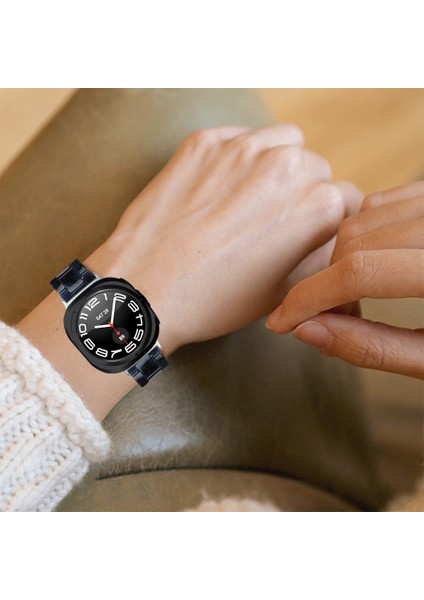 Samsung Galaxy Watch Ultra 47MM Su Geçirmez Reçine Akrilik Saat Kayışı (Yurt Dışından) indirimleri