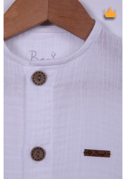 Begi %100 Pamuk Müslin Kız Erkek Bebek Geniş Askılı Çıtçıtlı Tulum 22405 fırsatları