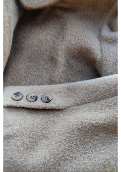 Beli Kuşaklı Düğmeli Uzun Kaban fırsatları