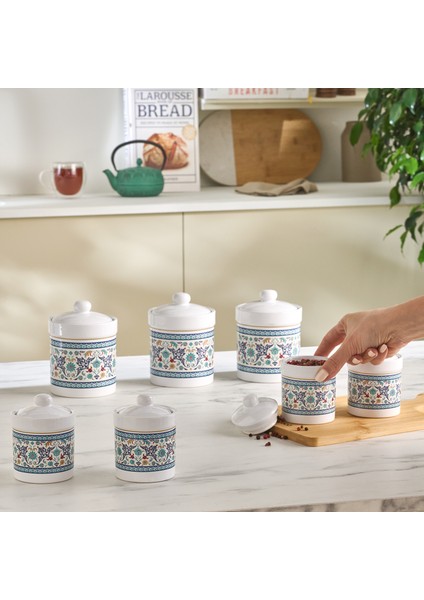 Beylerbeyi 7'li Silikonlu Kapak Baharat Takımı fiyatları