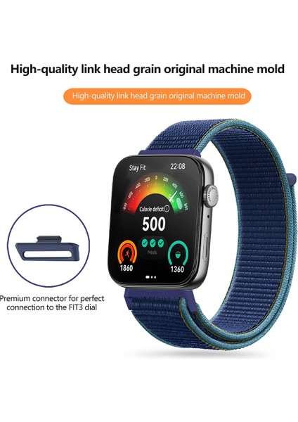 Huawei Watch Fit 3 Band Nefes Alabilir Örgülü Naylon Spor Ayarlanabilir Saat Kayışı (Yurt Dışından) modelleri