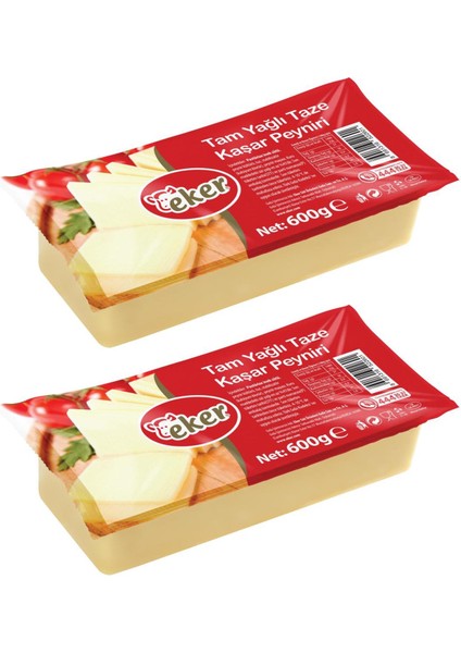 Kaşar Peyniri 600 gr 2'li