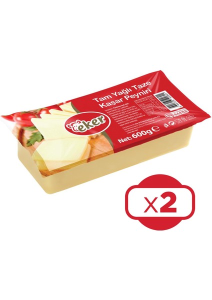 Kaşar Peyniri 600 gr 2'li fiyatları