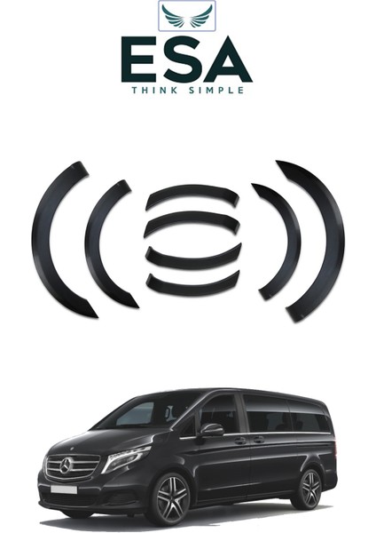 Mercedes Vito 447 ÇAmurluk Dodik Seti 8 ParçA 2014 Ve Sonrası