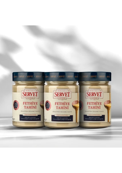 Bercekız Servet Şekerleme Taze Fethiye Tahini 300 gr 3'lü Paket