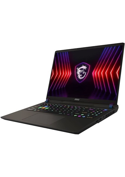 Msı Vector 16 Intel Core I7 13700HX 16GB 2tb SSD RTX4080/12GB Freedos 16" Fhd+ 144Hz Taşınabilir Bilgisayar Hx A13VHG-495TR-A7