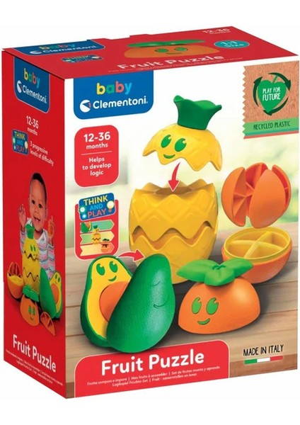 17686 Baby Clementoni - Renkli Meyveler