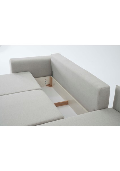 Rengar Köşe Takımı & Yataklı Bazalı Keten Kumaş Köşe Koltuk Takımı - Gri indirimleri