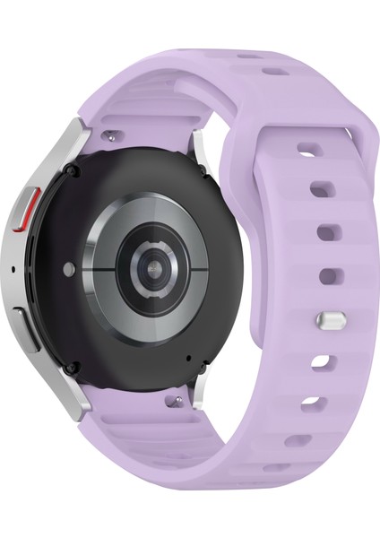 Samsung Galaxy Watch6 / Watch6 Classic / Watch 5 / Watch 5 Pro Saat Kayışı Silikon Kayış (Yurt Dışından)