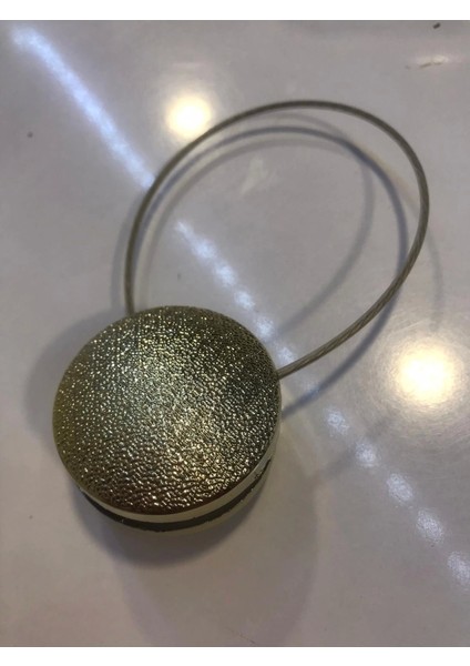 Nivemeshome Elegant Yuvarlak Taşlı Gold Perde Tokası fiyatları