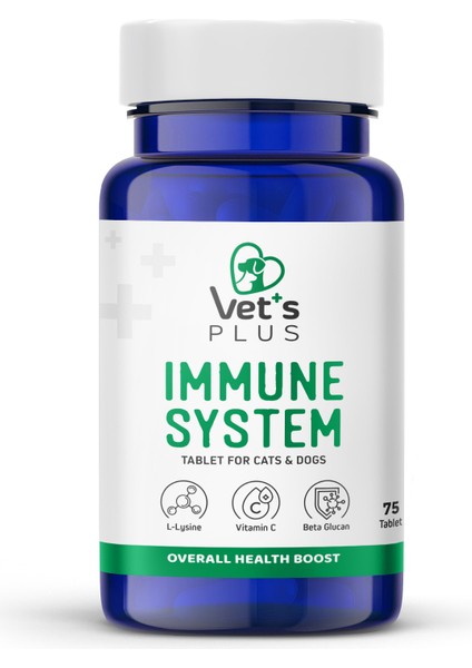 Immune System Tablet 75’li (Kedi ve Köpekler İçin)