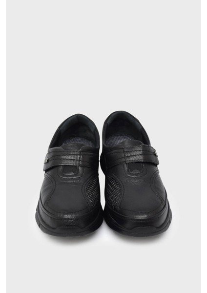 CPR-22348 Siyah Kadın Cırtlı Comfort Ayakkabı indirimleri