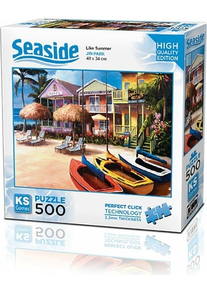 20044 Welcome To Beach Like Summer 500 Parça Puzzle -Kspuzzle