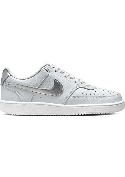 W Nıke Court Vısıon Lo Nn Gri Kadın Günlük Ayakkabı