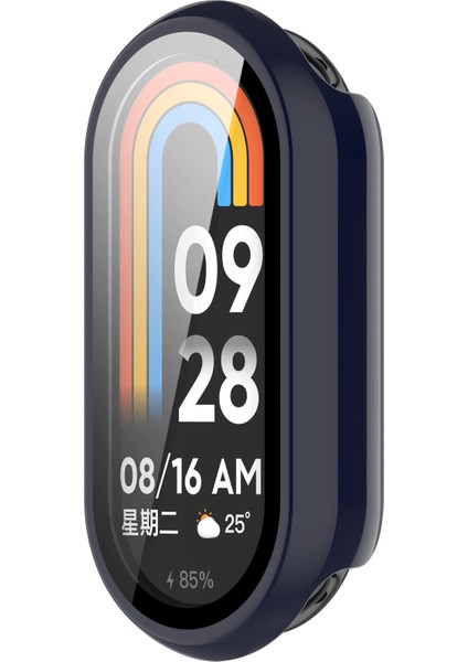 Xiaomi Mi Band 9/9 Nfc Parlak Pc Kapak Izle Çerçeve Kılıfı Temperli Cam Ekran Filmi (Yurt Dışından)