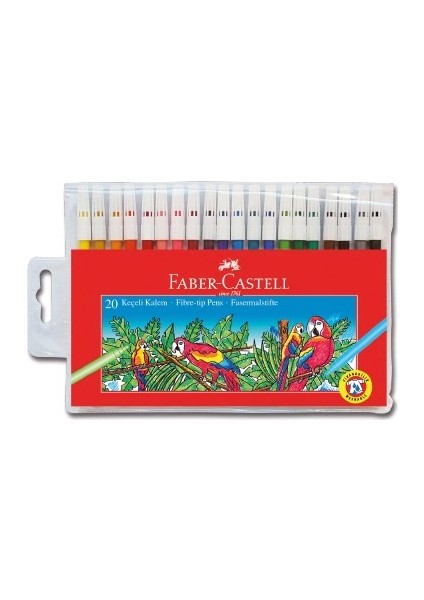 Yıkanabilir Keçeli Kalem 20 Renk (5067155120)