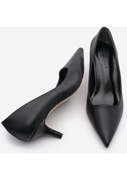 Kadın Stiletto Sivri Burun Ince Topuklu Ayakkabı Loresta