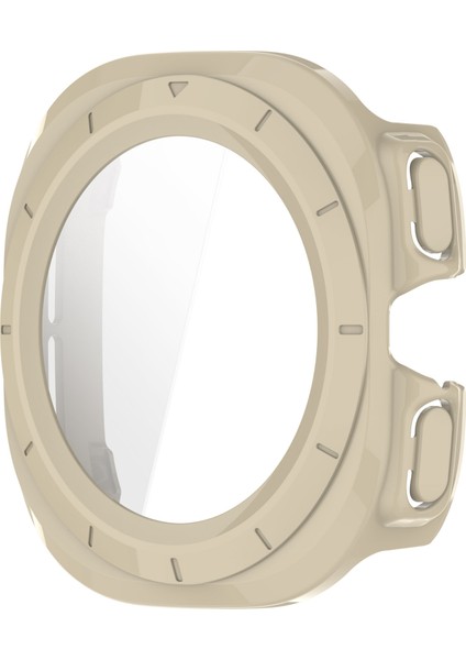 Samsung Galaxy Watch Ultra 47MM Pc Koruyucu Kılıf Temperli Cam Ekran Filmi (Yurt Dışından) fiyatları